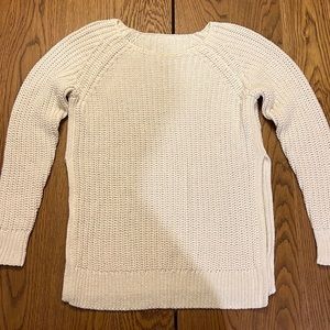 White Knit Sweater